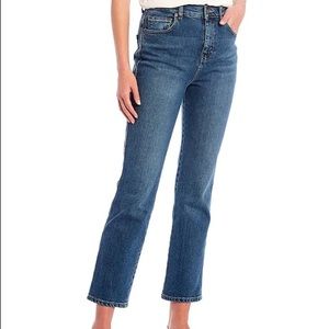 Antonio Melani Amanda High Rise Straight Leg Jeans